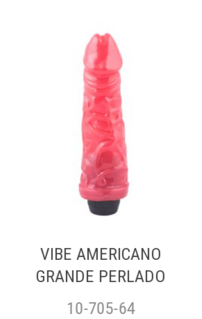 Vibrador Americano Perlado Rojo