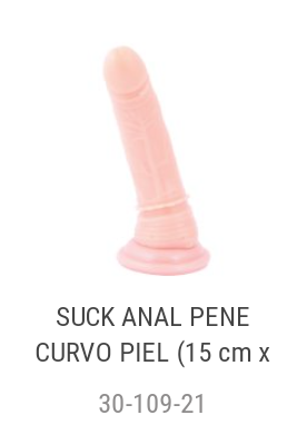 Anal Pene Curvo ventosa