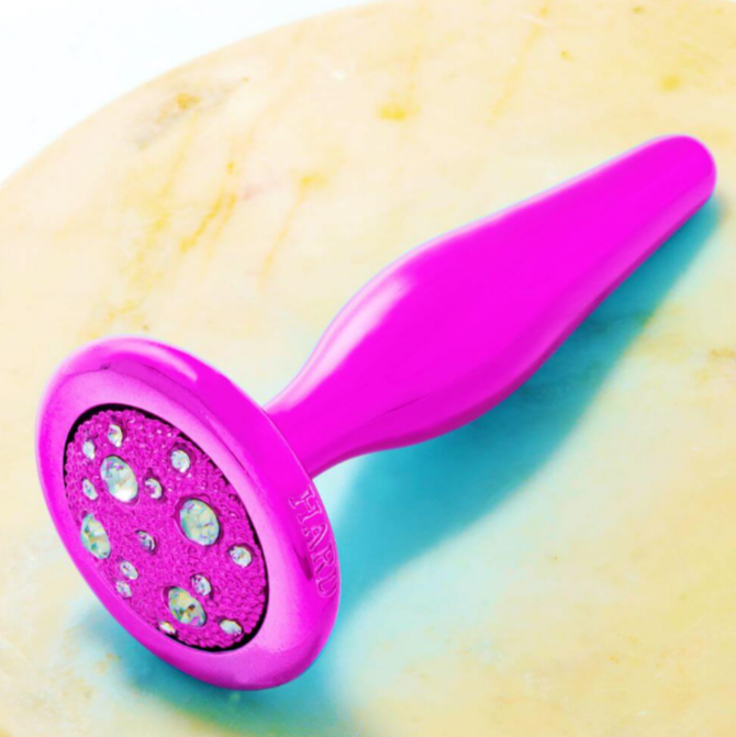 Plug anal metal rosa IUPI HARD