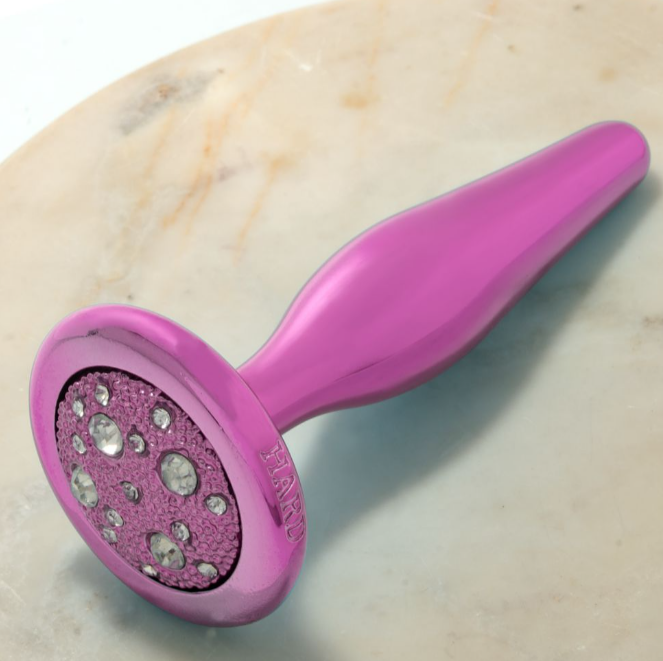 Plug anal metal lila IUPI HARD