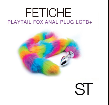 ST Playtail anal Fox LGTB+