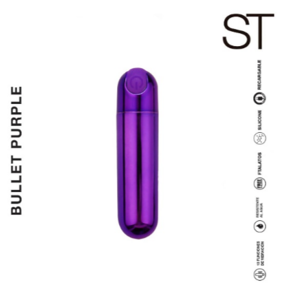 ST Bullet purple recargable