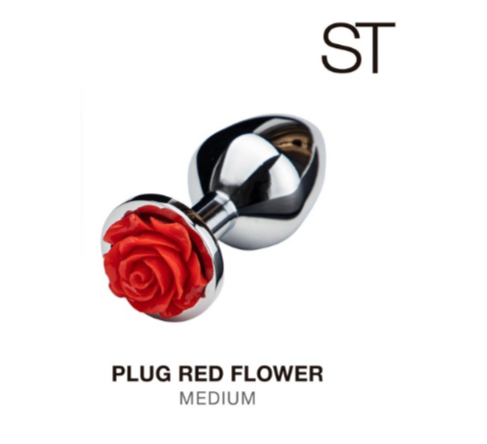 Plug Red Flower M