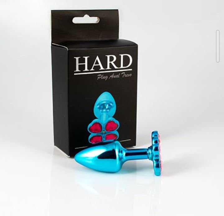 Plug trébol azul S
