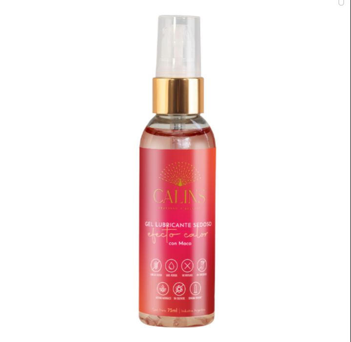 Lubricante CALINS efecto calor con maca