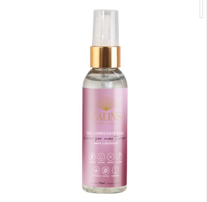 Lubricante dual desensibilizador retardante Calins