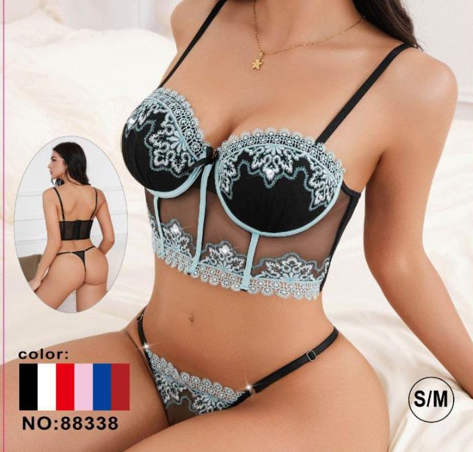 Conjunto sexy corset