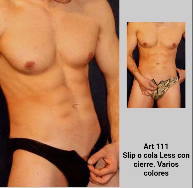 Slip o colaless con cierre