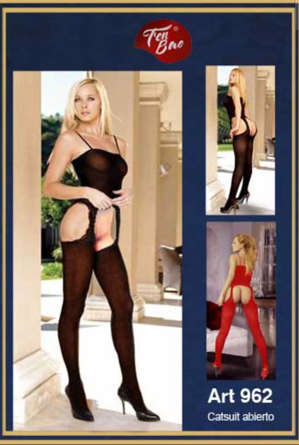 Catsuit abierto