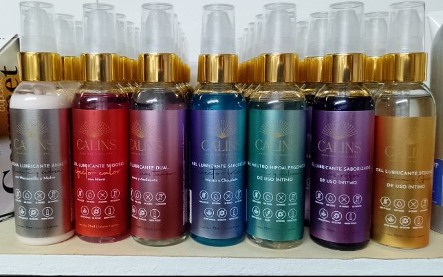 3 Lubricantes CALINS 75 ml