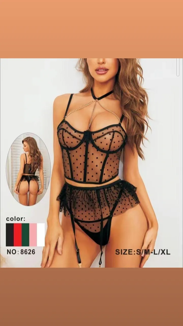 Conjunto sexy microtul