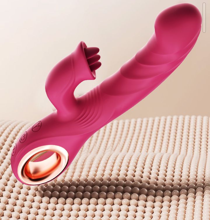 Vibrador rotador recargable