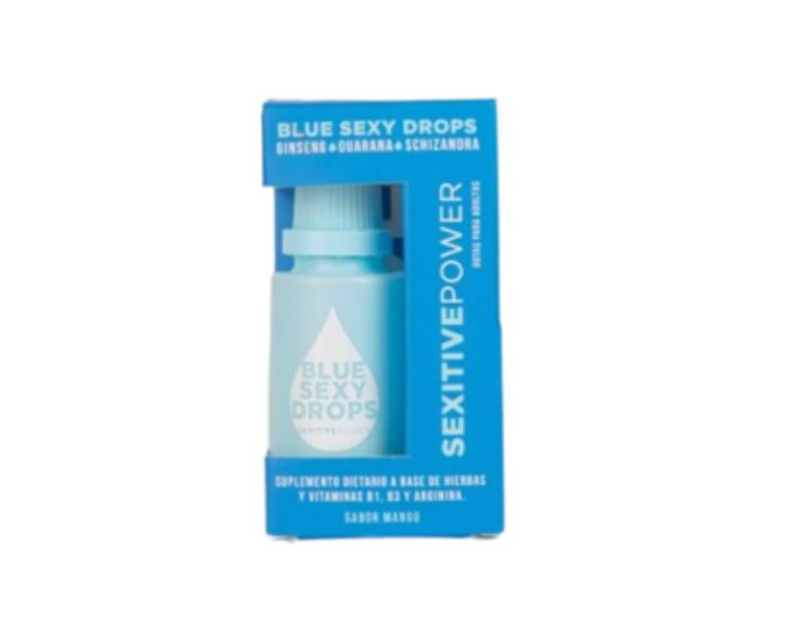 Blue sexy drops