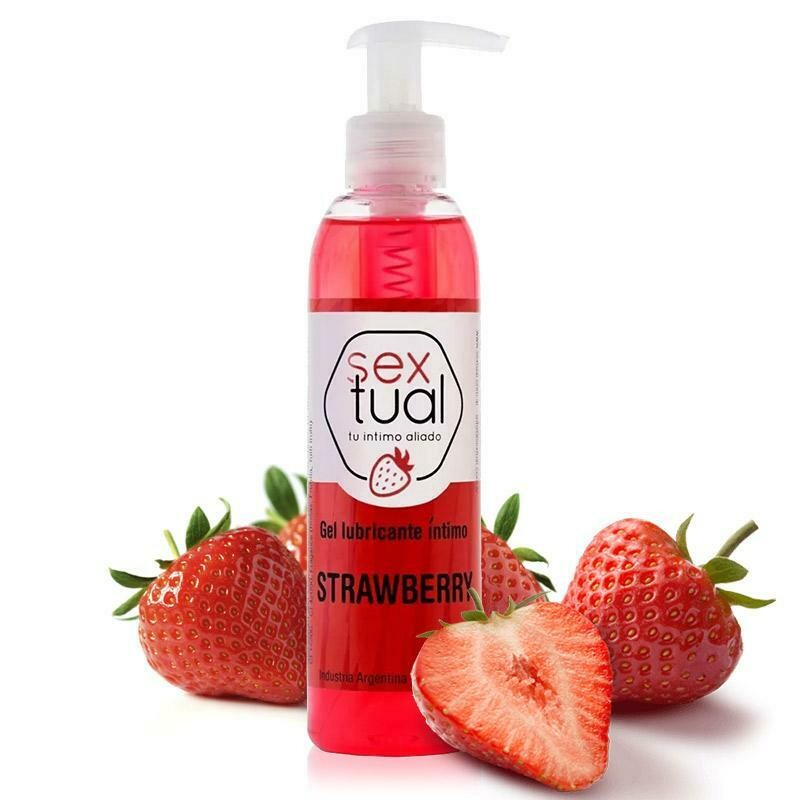 Gel Lubricante Íntimo Frutilla Sextual 200 ml