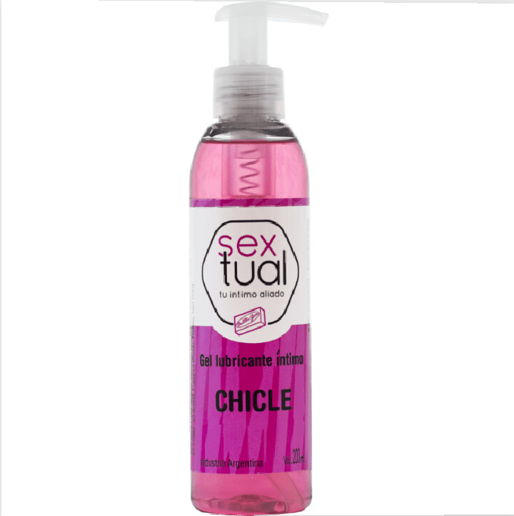 Sextual Gel Lubricante sabor Chicle 200 ml