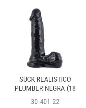 Suck Realistico Plumber negro