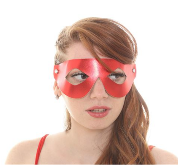 Antifaz abierto rojo Infarta