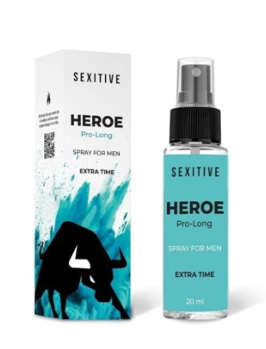 Spray masculino Héroe pro-long Extra Time