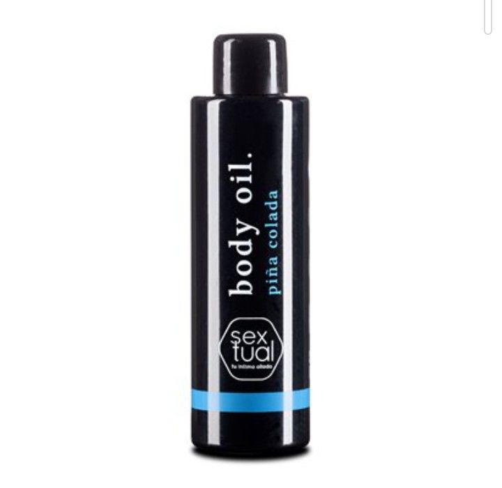 Aceite para masajes comestible sabor piña colada 60 ml