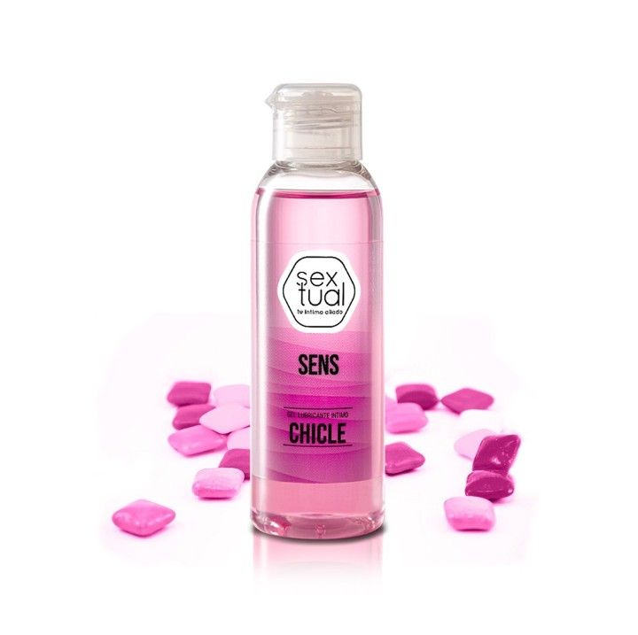 Lubricante comestible Sextual sabor chicle 80 ml