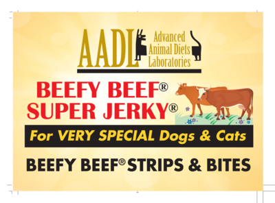 Beefy Beef® SuperJerky® Beefy Beef Strips & Bites for Very Special Dogs & Cats