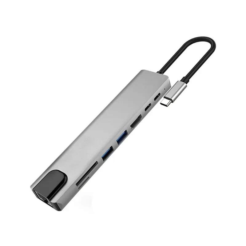 HUB Usb-C Adaptador 8 en 1