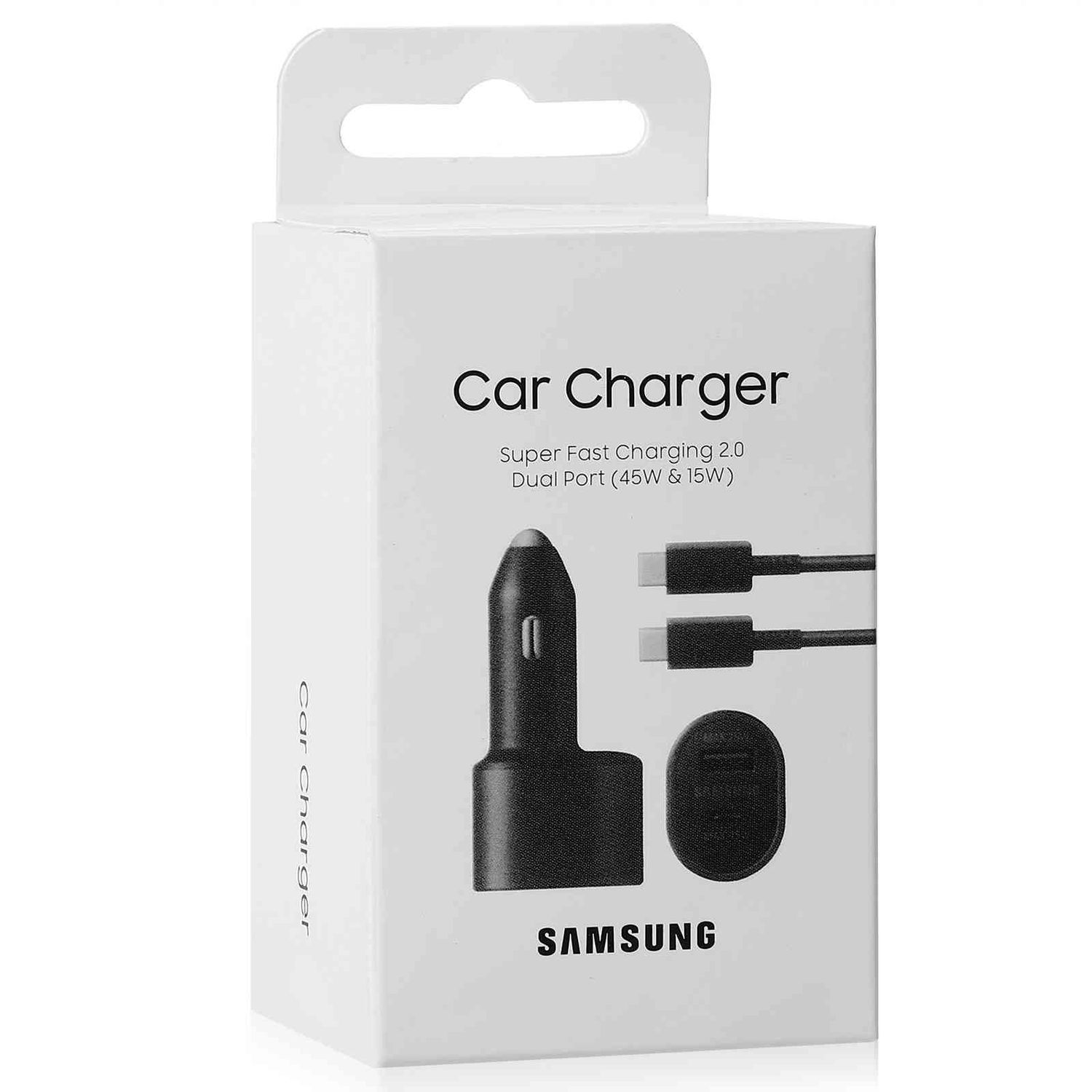 Cargador auto Samsung 45W+15W