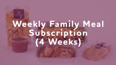 Weekly Meal Subscription (4 Meals) Weekly Meal Subscription (4 Meals)
