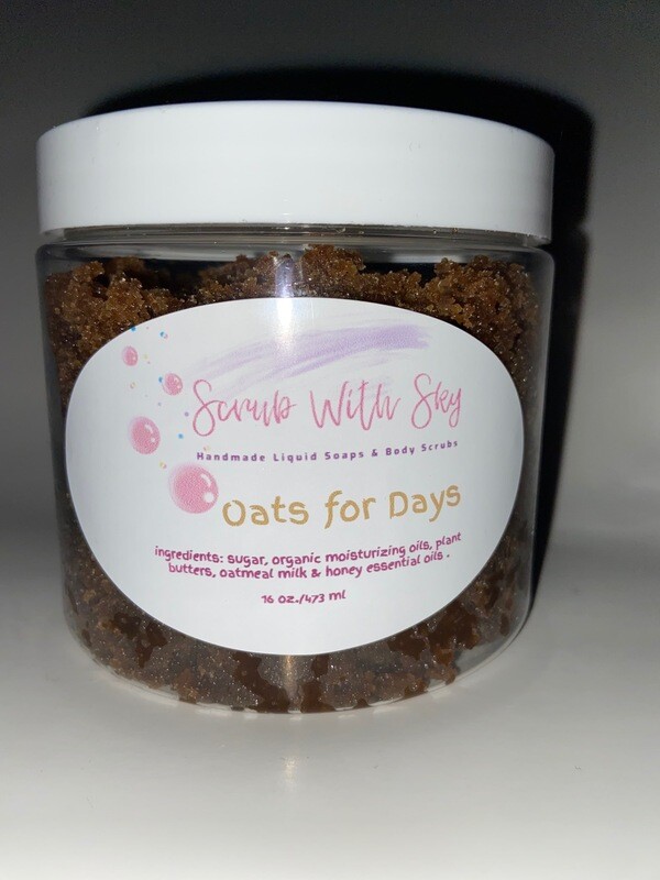 &#39;Oats for Days&#39; Body Scrub