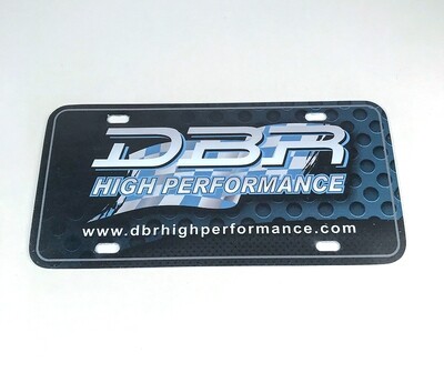 DBR -  License Plate Insert