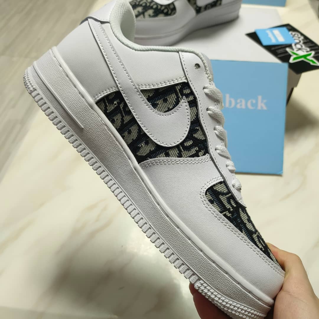 NIKE AIR FORCE 1 MADE by You DIOR DESIGN EU 47 EUR 229,95 - PicClick IT