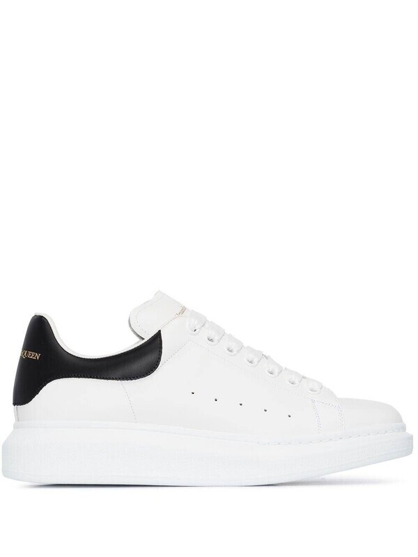 AMQ Leather Black &amp; White