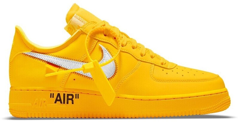 AF1 Low OW University Gold Metallic Silver