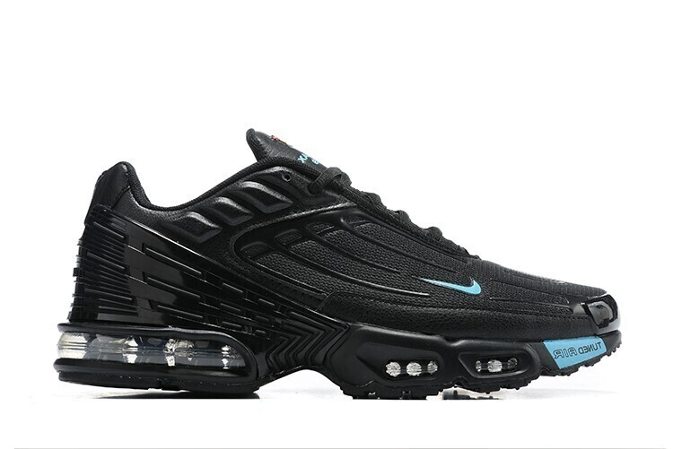  TN Tuned 3 NERO/SWOOSH AZZURRO