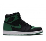 Jordan 1 Retro High Pine Green Black