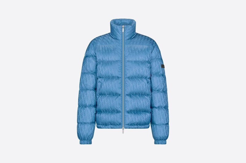 Dior Oblique Down Jacket Technical Jacquard