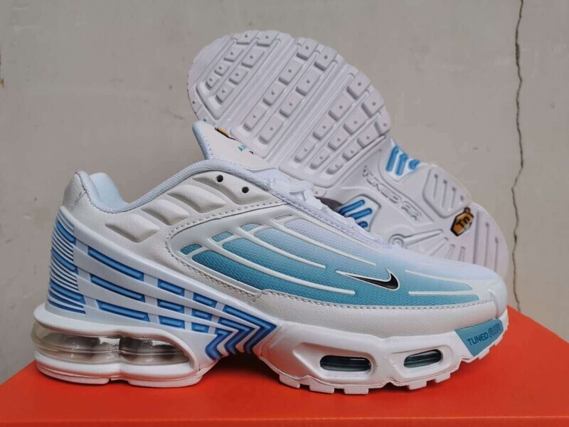 NIKE TN Tuned 3 BIANCO/AZZURRO