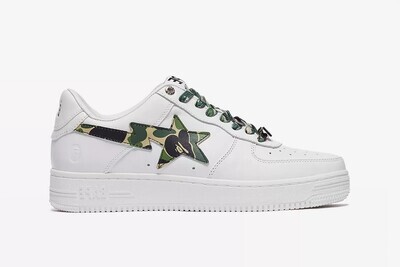 BAPE Low Camo Green