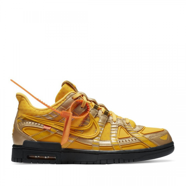  AIR RUBBER DUNK OW UNIVERSITY GOLD