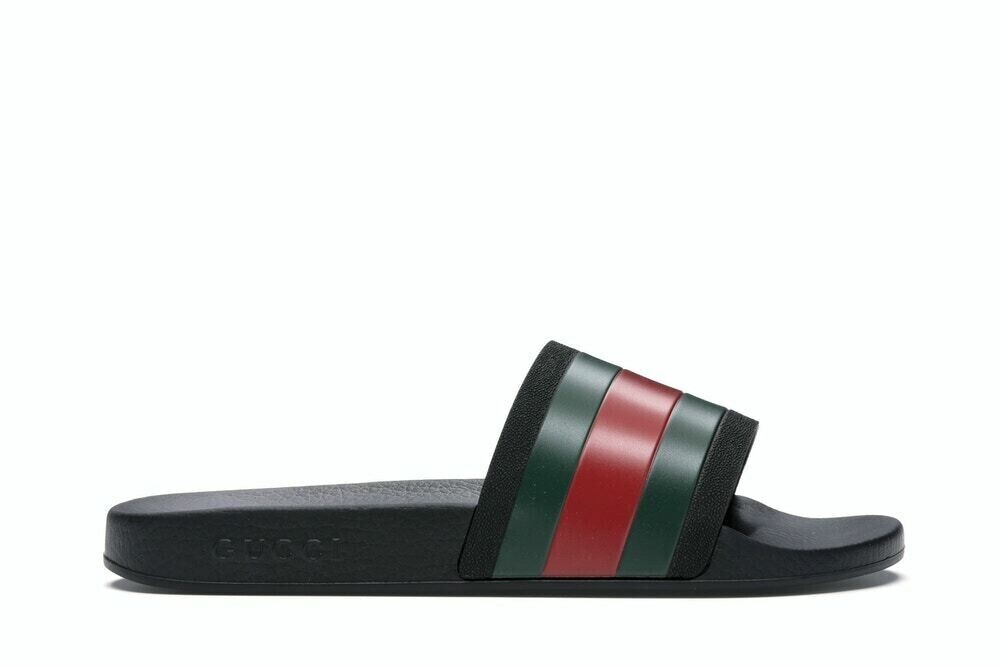 GG Slide In Gomma Rosso Verde