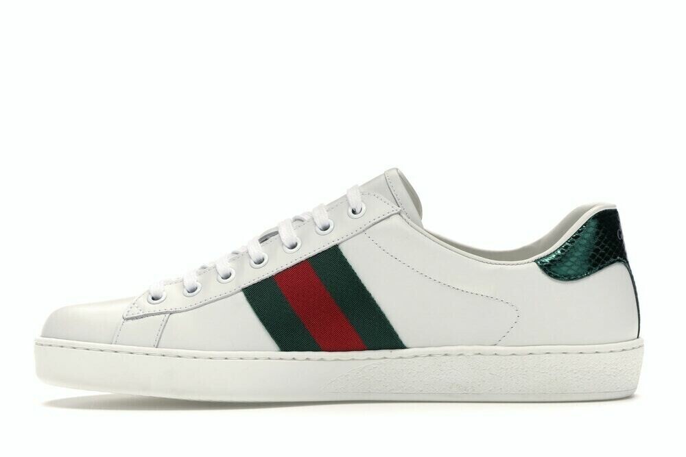 GG Ace ricamato serpente