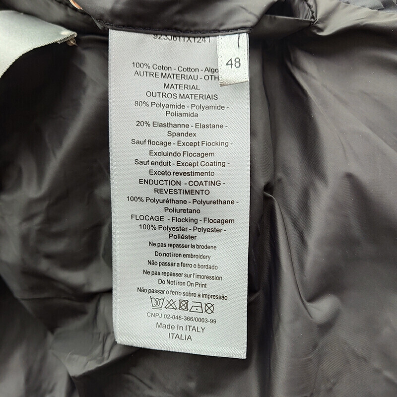 Dior Oblique Down Jacket Technical Jacquard