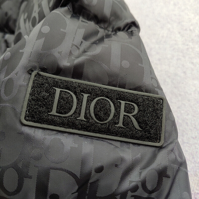 Dior Oblique Down Jacket Technical Jacquard