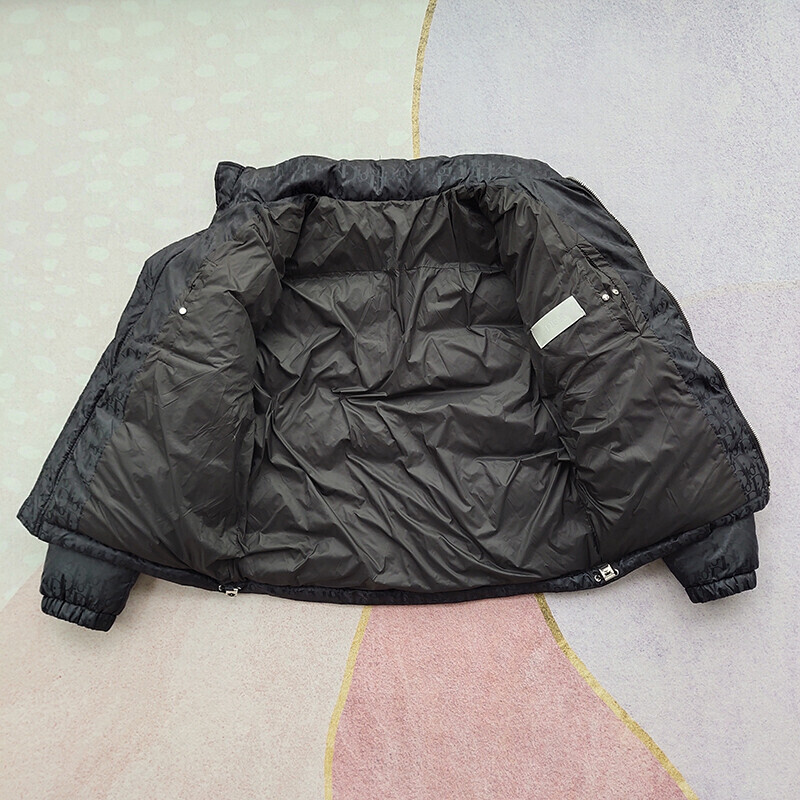 Dior Oblique Down Jacket Technical Jacquard