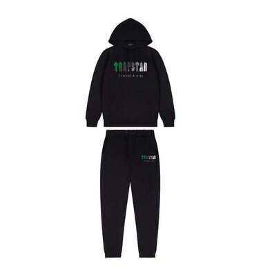 TS London Chenille Decoded Tuta - Nero/Verde Ape