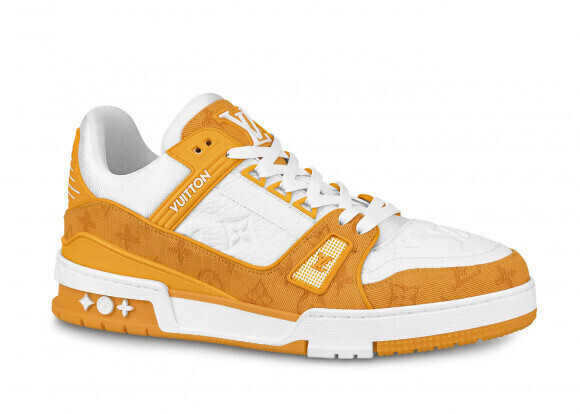 Trainer Monogram Denim Giallo