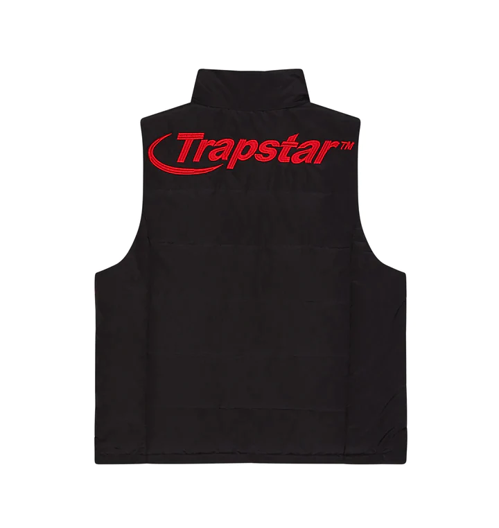 TS London T Badge Gilet NERA/ROSSA