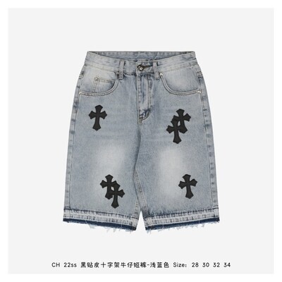 Jeans Corti Chrome Hearts