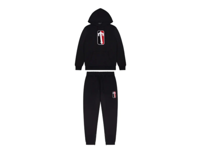 TS London League chenille Tuta - Nera