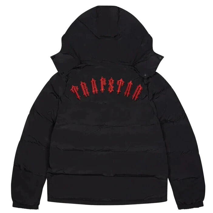 TRAPSTAR GIACCA IRONGATE CAPPUCCIO RIMOVIBILE / INFRARED